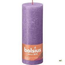 BOLSIUS RUSTIEK STOMPKAARS 190/68 - VIBRANT VIOLET ()